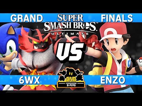 Smash Ultimate Tournament Grand Finals - 6WX (Incineroar / Sonic) v Enzo (Pokemon Trainer) - CNB 176