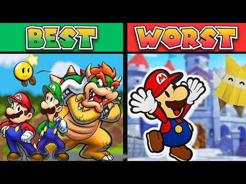 Ranking EVERY Mario RPG (WORST TO BEST)