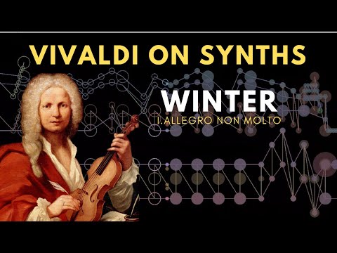 Winter from The Four Seasons - I.Allegro - Vivaldi (Synthesized)
