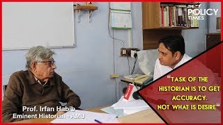Prof. Irfan Habib I Can Government Control What History to Teach to Its People? I AMU