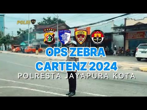 OPERASI ZEBRA CARTENZ POLRESTA JAYAPURA KOTA