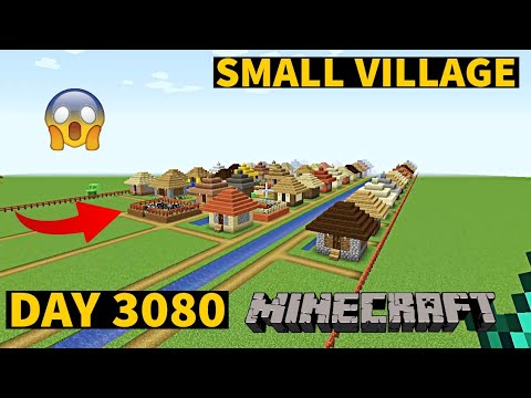 Insane Build - Tiny Village in Minecraft 2023