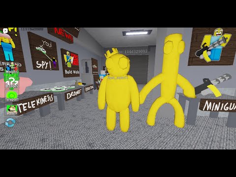 UPDATE 141 🏆🌈 How to get ALL 5 NEW BACKROOMS MORPHS! (GOLDEN RAINBOW FRIENDS) - Roblox