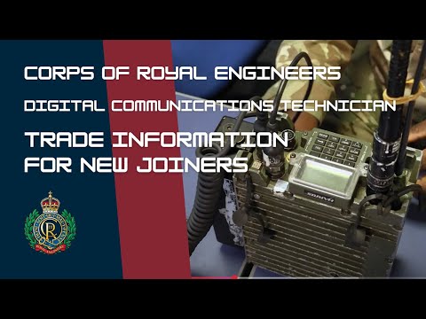 Corps of Royal Engineers - Digital Communications Technician | New Joiner Trade Information