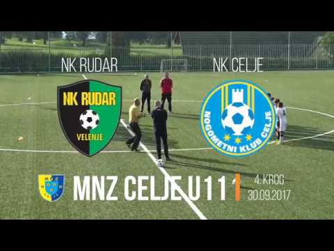 Tekma U11 NKRudar NKCelje MNZ Celje 4 krog 30 09 17