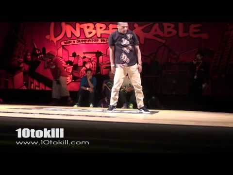 Neguin (Brazil) Vs Cheerito (Russia) - 8Final - Unbreakable 2011 - HD