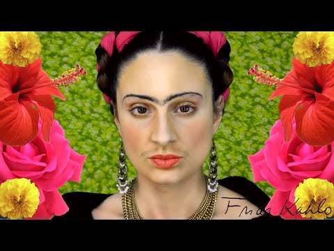 GET THE LOOK! Frida Kahlo Maquillaje + 2 Peinados tradicionales Mexico | VFashionland