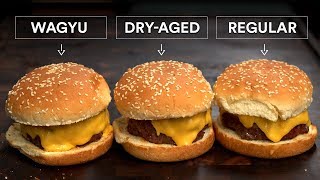 WAGYU Burger vs DRY-AGED Burger vs AMAZING Burger