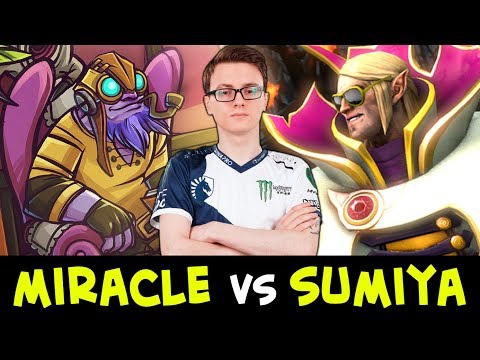 BEST pro Invoker vs BEST pub Invoker — Miracle vs Sumiya on mid