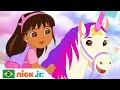 Dora E Seus Amigos Na Cidade A Aventura De Dora E O Unicórnio Arco íris Nick Jr Em Português