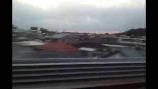 preview picture of video 'N700 series Shinkansen from Yokohama to Tokyo'