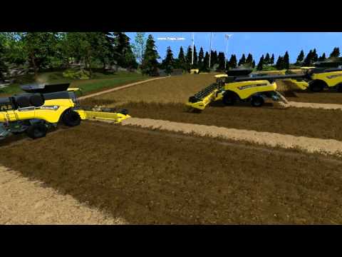 Big Harvest X4 | New Holland the Field | Special Film 100 viewers | Farming Simulator 15