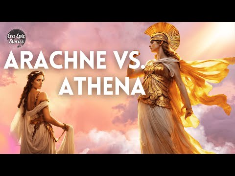 Arachne vs. Athena – Unraveling the Divine Tapestry of Greek Mythology!