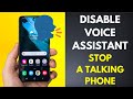 How To Stop A Talking Phone Disable Voice Guide In Android Phone Turn TalkBack Off
