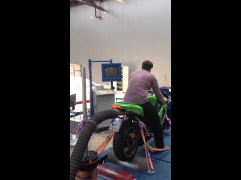 '06 Kawasaki Ninja ZX6R 636C, Dyno test, MIVV titanium Slip-on (Part1)