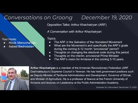 Opposition Talks: Arthur Khachatryan - ARF Dashnaktsutyun (Ep. 34)