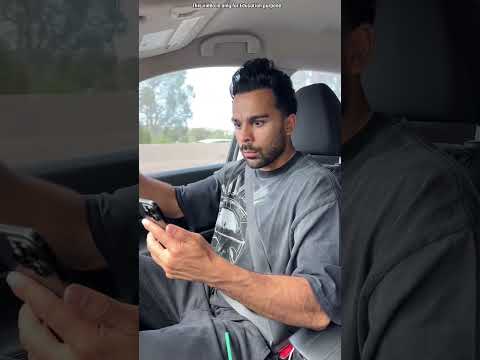 The boy delayed turning the steering for a second 😲