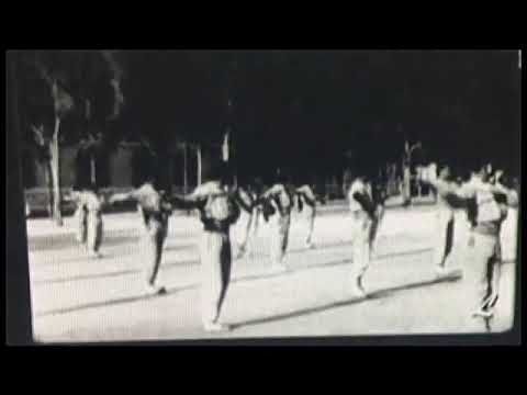 1897 French Martial Art   Baton 4 Faces Drill Kata   Menton France