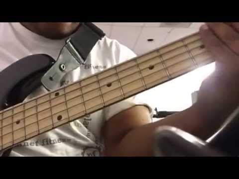 bass lick. (practice)