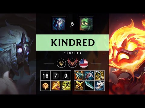 Kindred Jungle vs Amumu - NA Grandmaster Patch 25.07