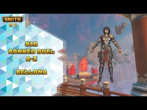 La bestia mata ADCs vs la Diosa de late ¿Quién ganará?| Bellona vs Freya |Ranked Duel A-Z #18 |Smite