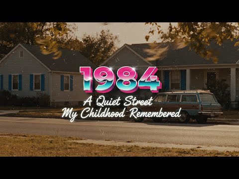 A NOSTALGIC TRIP to 1984 — A Quiet Street My Childhood Remembered // 80s Nostalgic Dreamwave Mix