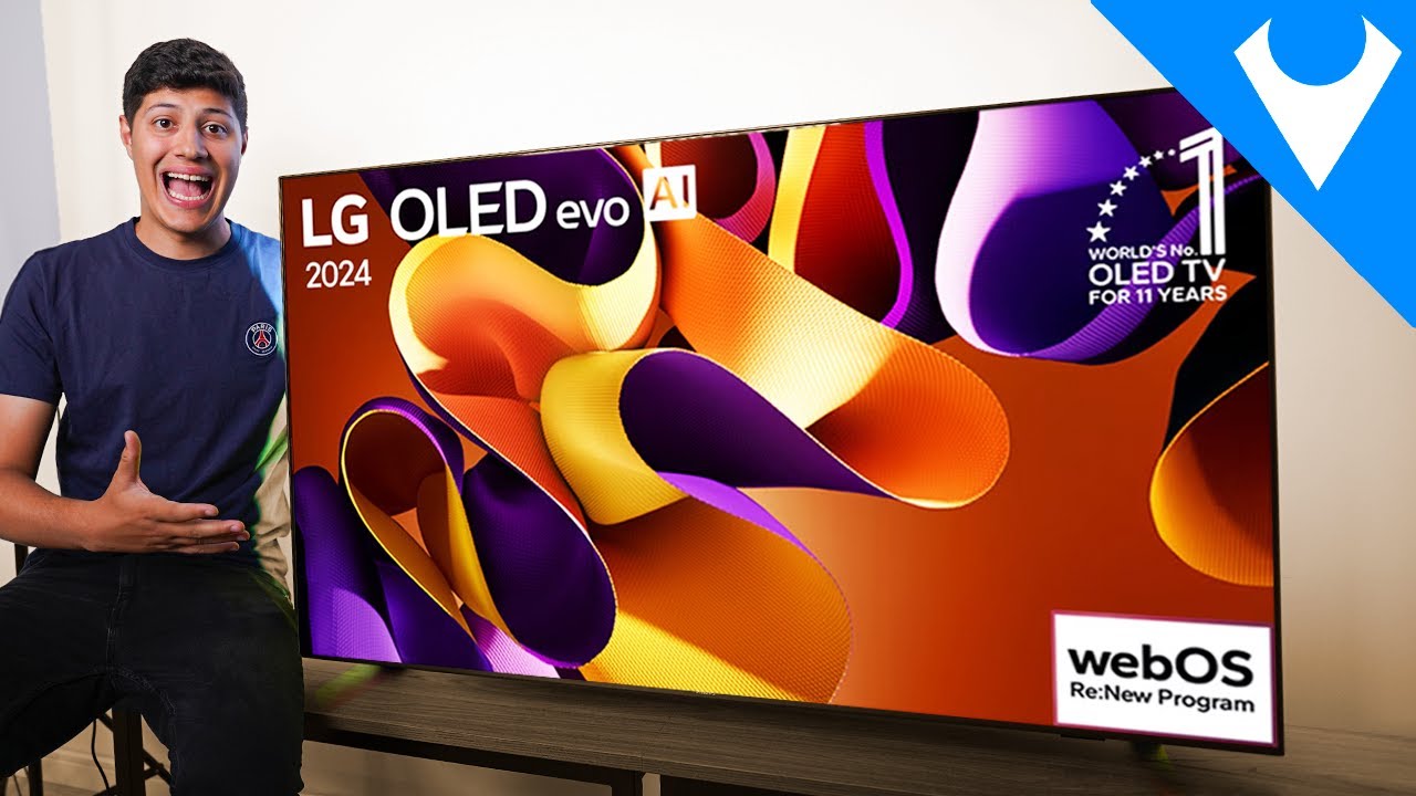 Chegou! LG OLED evo G4 de 65 POLEGADAS a MELHOR TV DO MUNDO! Unboxing e testes!