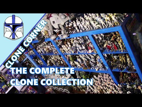 Clone Corner # 100: My ENTIRE Clone Trooper Figure and Toy Collection! (Hasbro, Sideshow, and more!)