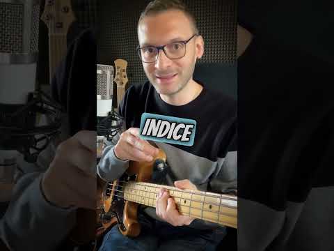 Esercizi per la mano destra sul basso #imparailbasso #basstutorial