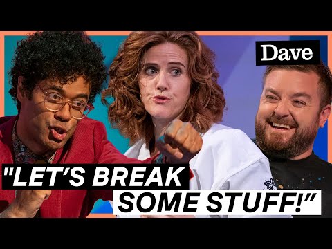 Sarah Kendall Teaches Karate To Richard Ayoade & Alex Brooker | Question Team | Dave
