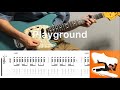 Steve Lacy - Playground (guitar cover with tabs & chords)
