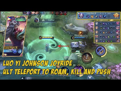 LUO YI JOHNSON JOYRIDE TO ROAM, KILL AND PUSH - ANOTHER CHOCO ENEMIES!
