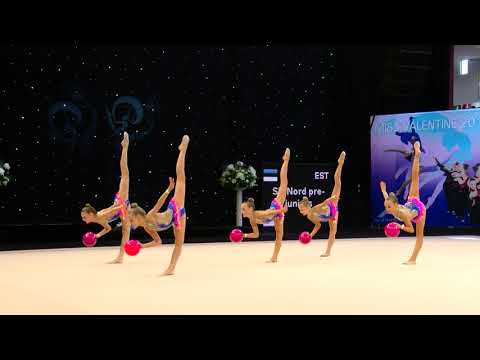 Miss Valentine 2018, SK Nord Prejuniors, 5 balls