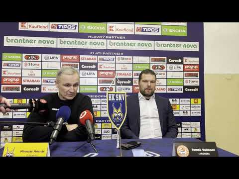 Tlačová konferencia po zápase HK Spišská Nová Ves - HK Dukla Ingema Michalovce (18. kolo)