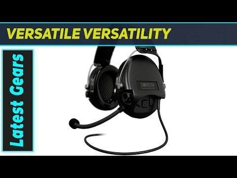 Sordin MIL CC Ear Muffs: Ultimate Tactical Hearing & Comms