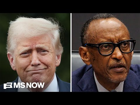 Trump presides over peace treaty signing between Rwanda, Congo