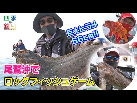 尾鷲沖でロックフィッシュゲーム　人気の高級魚を釣りましょう！（四季の釣り/2022年6月17日放送）