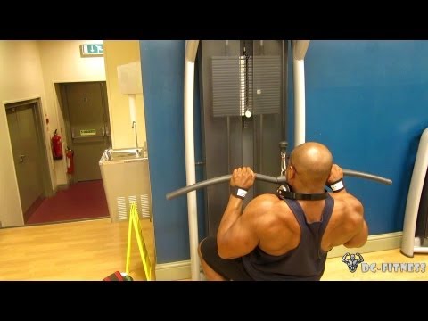 Dorian Cozier - Back Thickness Workout 12/06/2013