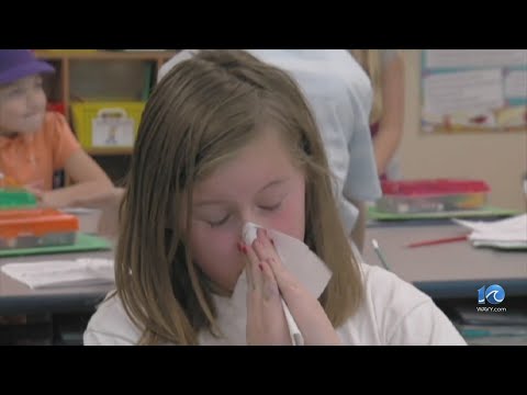 COVID-19 numbers down, common cold numbers up