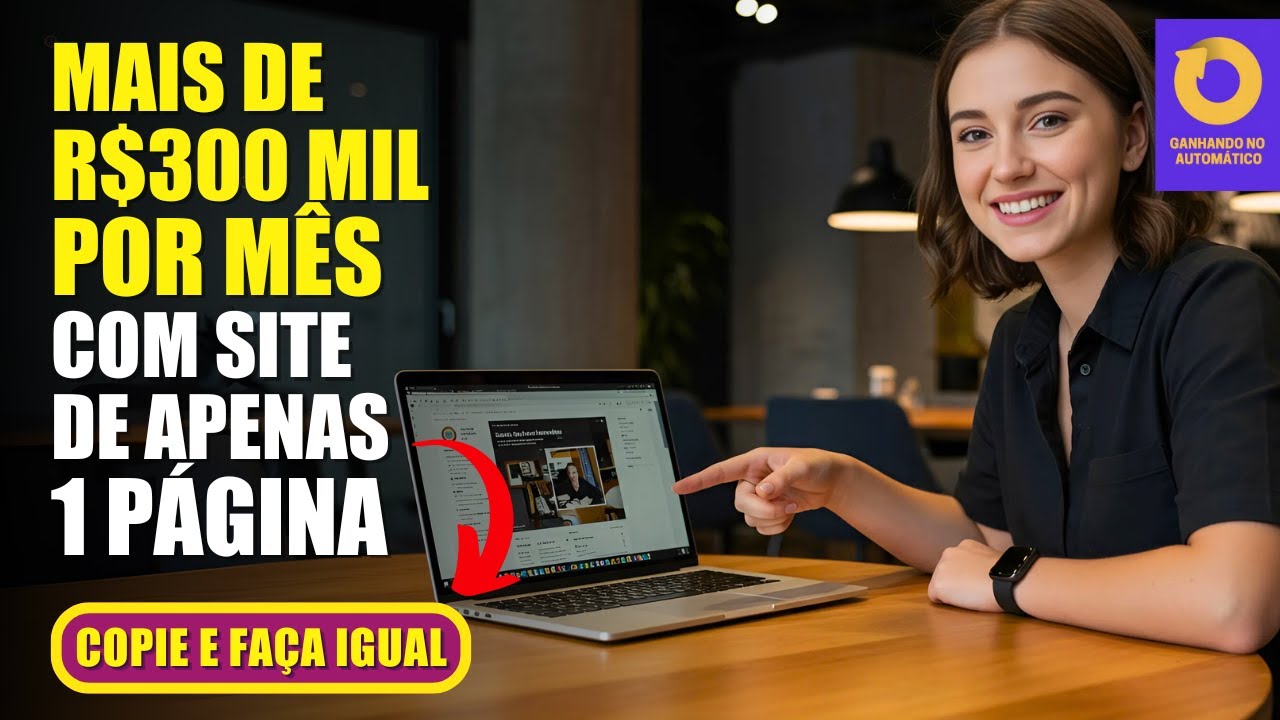 This 1-page website makes over $300,000 per month automatically