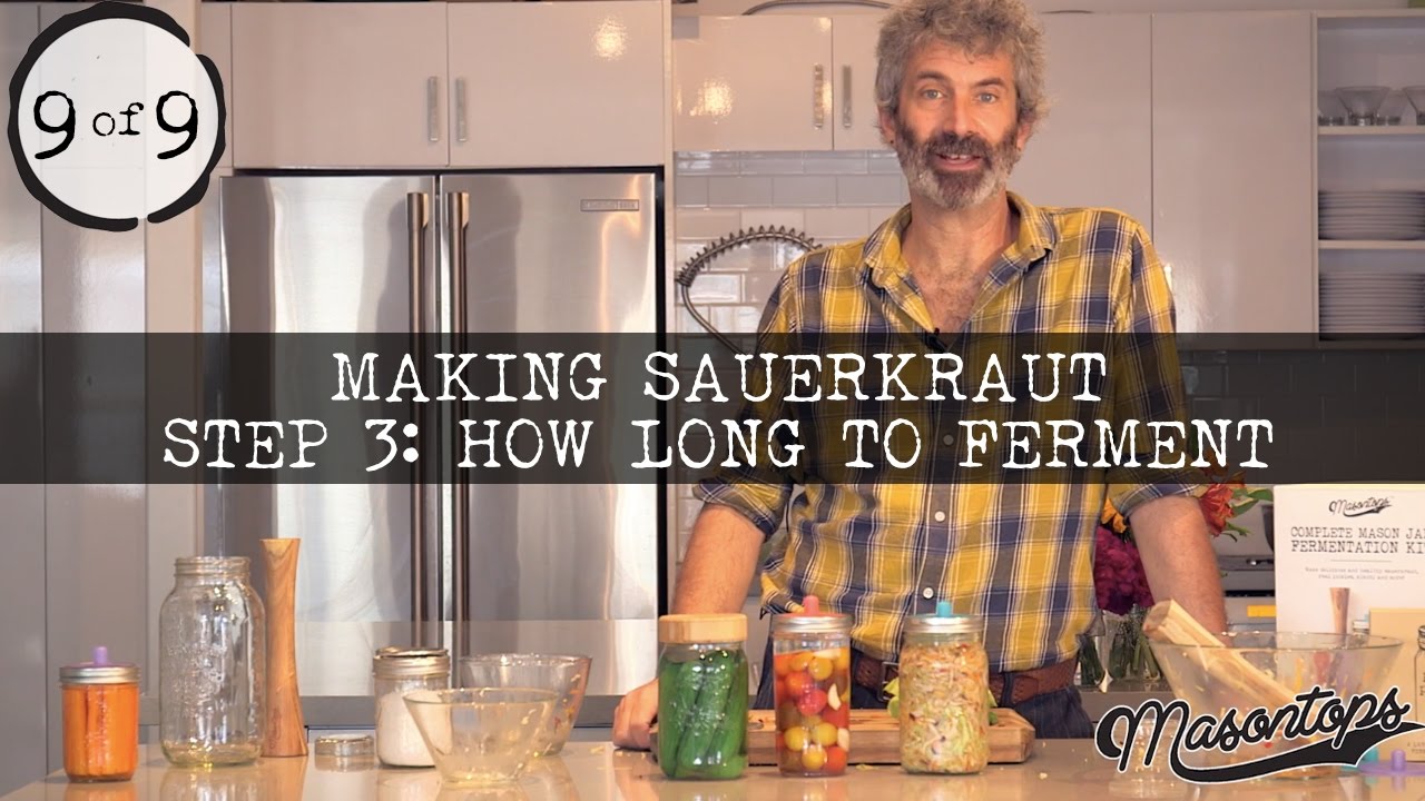 (9 of 9) Sandor Katz - How to Make Sauerkraut: How Long to Ferment?