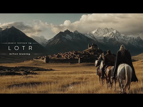 Rohan Journey - Epic LOTR Ambient Music to Relax & Focus