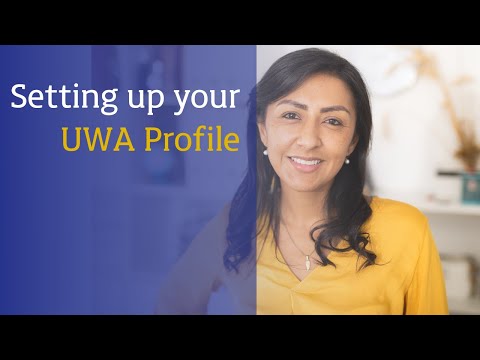 How Do I Populate My Uwa Profile