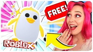 How To Get A FREE Legendary GOLDEN PENGUIN In Adopt Me.. Roblox Adopt Me NEW PENGUIN Update