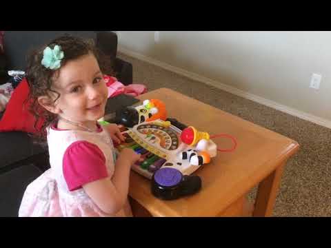 Emma playing ABC Jingle Bells