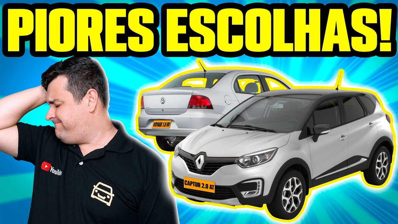 CARROS pra JOGAR DINHEIRO NO LIXO! NÃO VALEM A PENA em 2022!