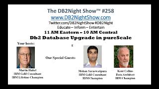 Download the video "The DB2Night Show Episode #258: Db2 Database Upgrade in pureScale"
