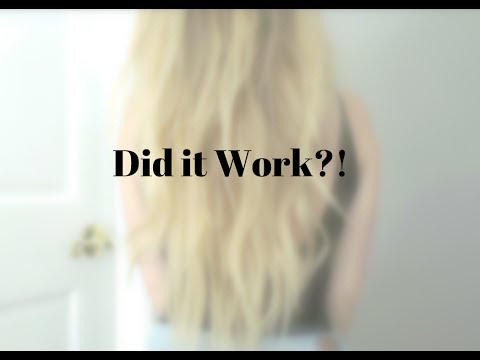 5 minute Ponytail Curling Hair Trick ll IS IT LEGIT?!