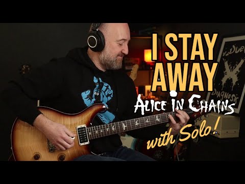 How to Play "I Stay Away" by Alice In Chains | Guitar Lesson with Solo