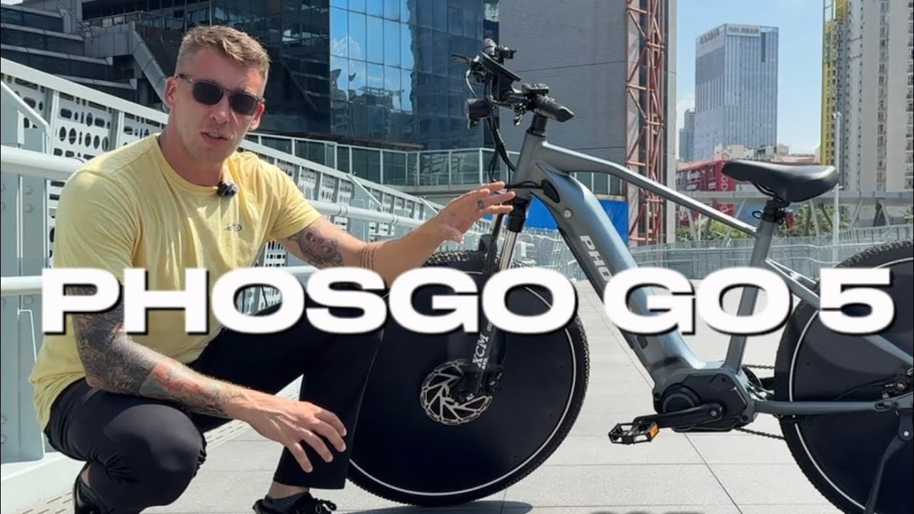 The first ever solar powered e-bike in China.